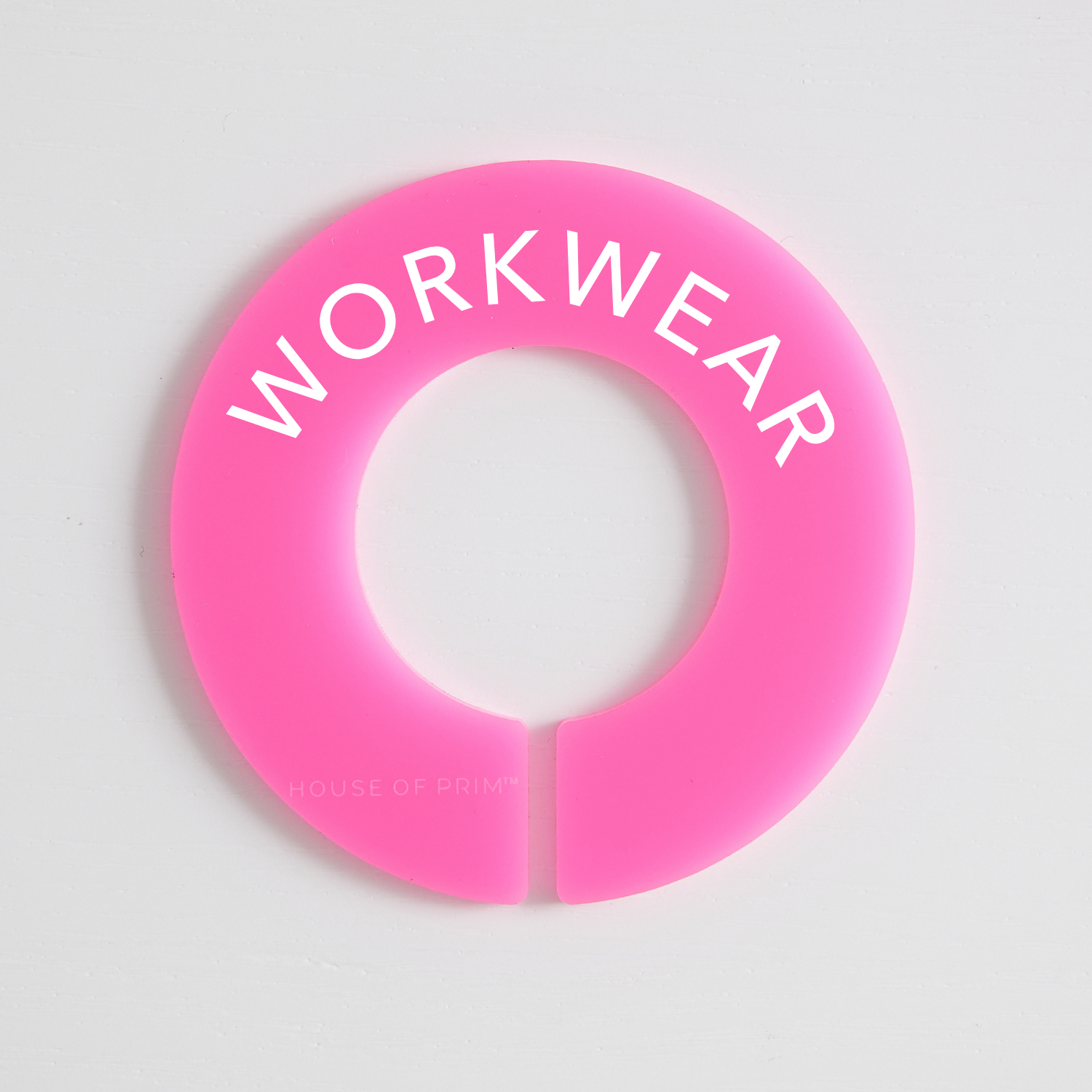 School & Workwear | Circular Divider + Label