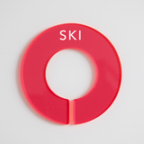 Winter & Ski | Circular Divider + Label