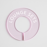 Lounge & Activewear | Circular Divider + Label