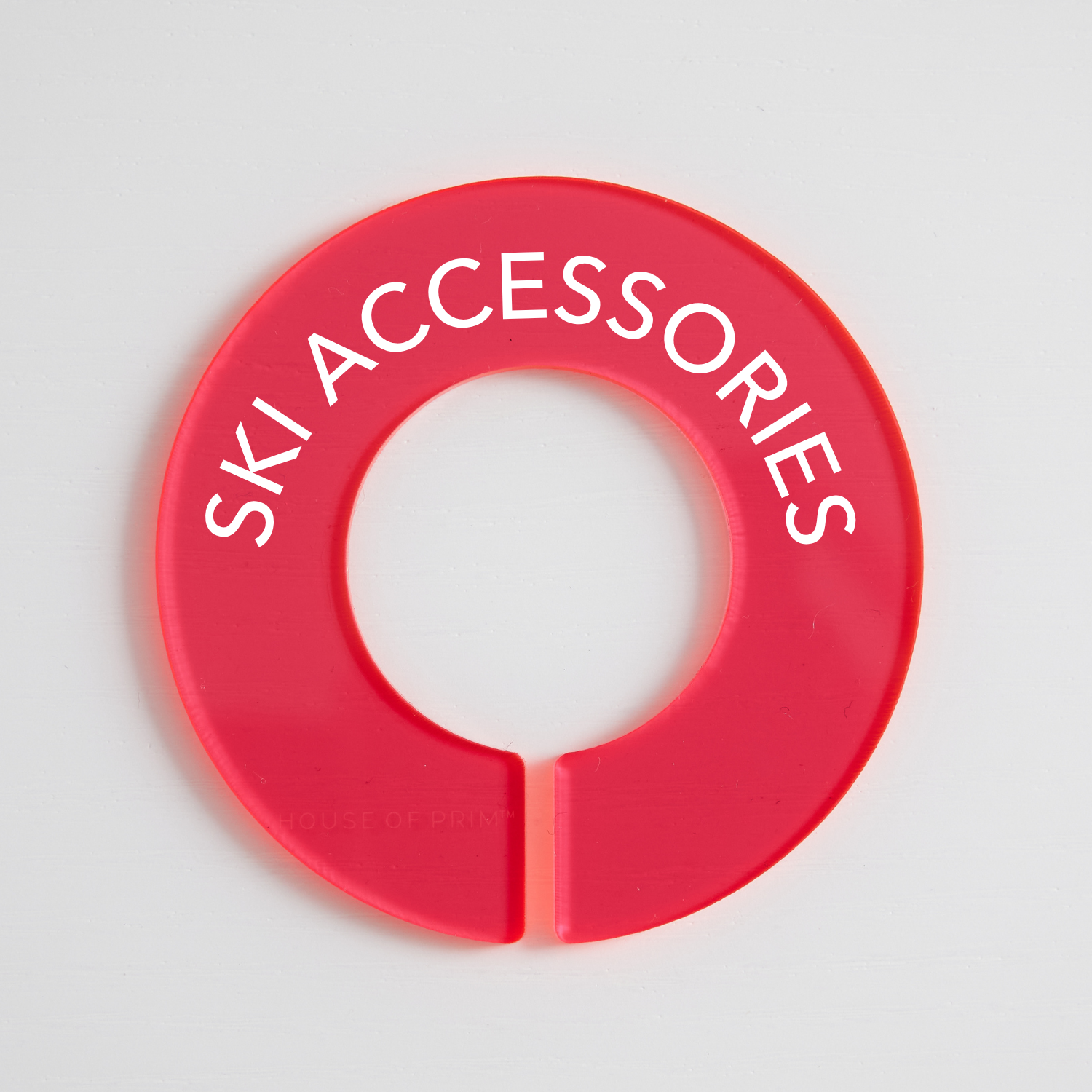 Winter & Ski | Circular Divider + Label