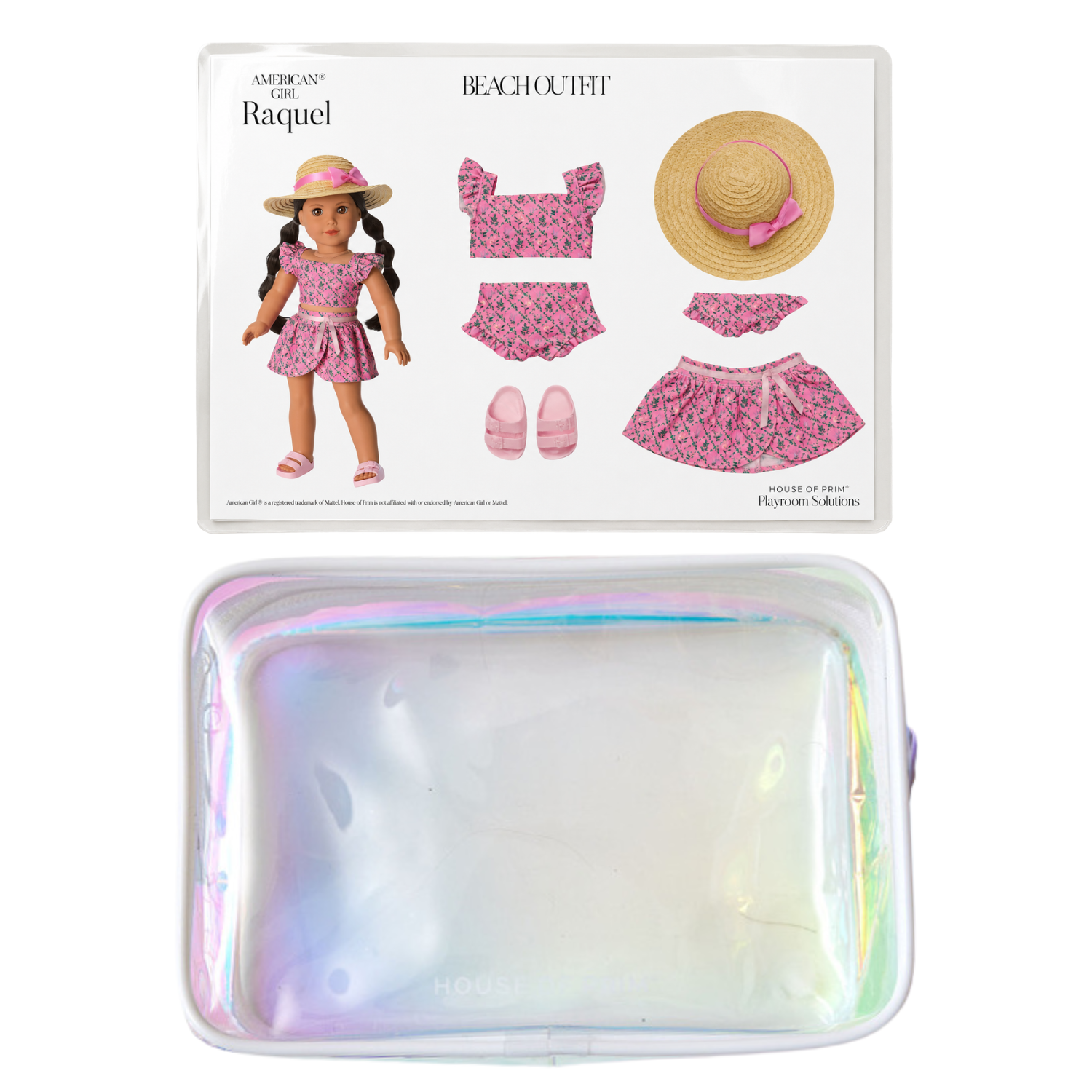 Raquel | American Girl Visual Guide + Pouches