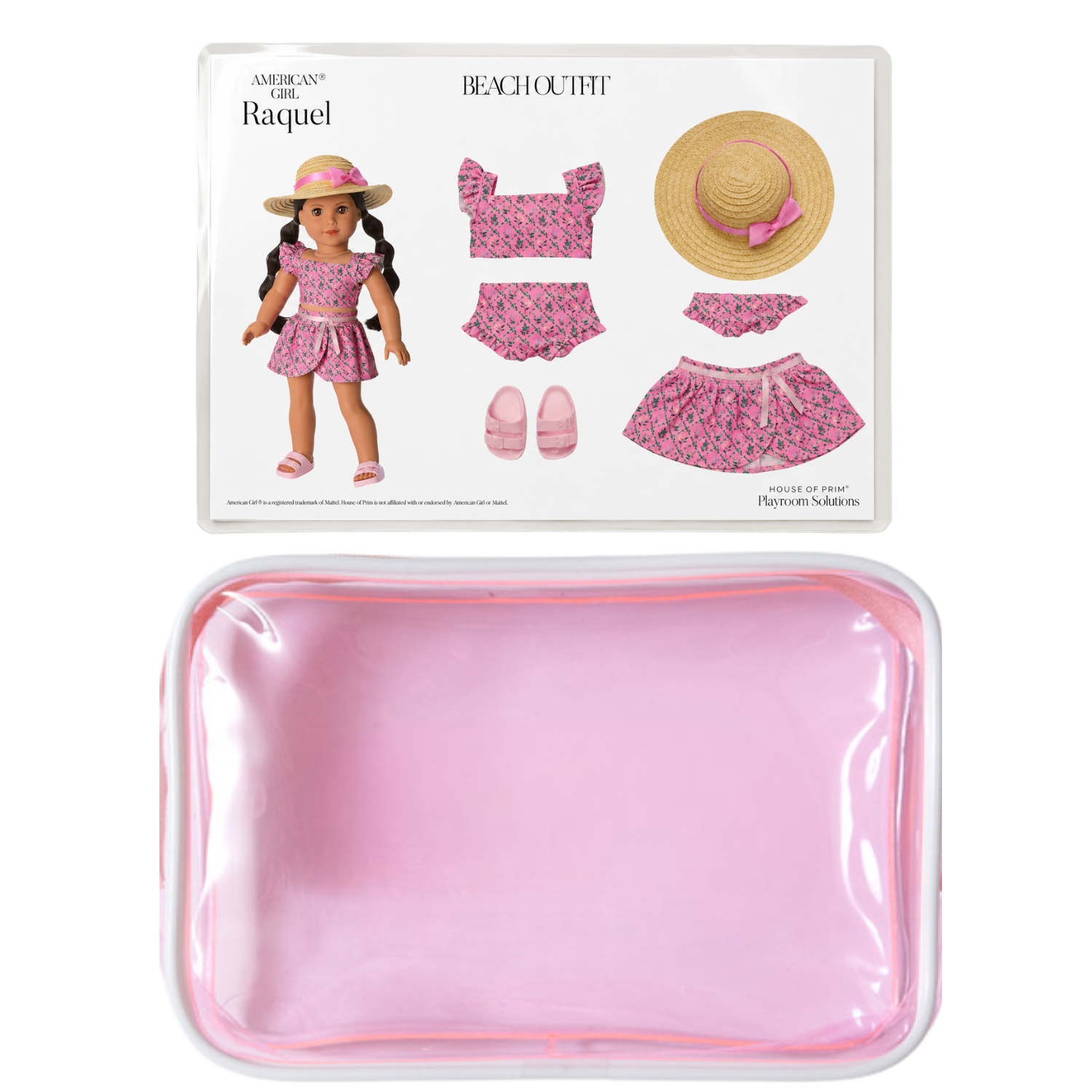 Raquel | American Girl Visual Guide + Pouches