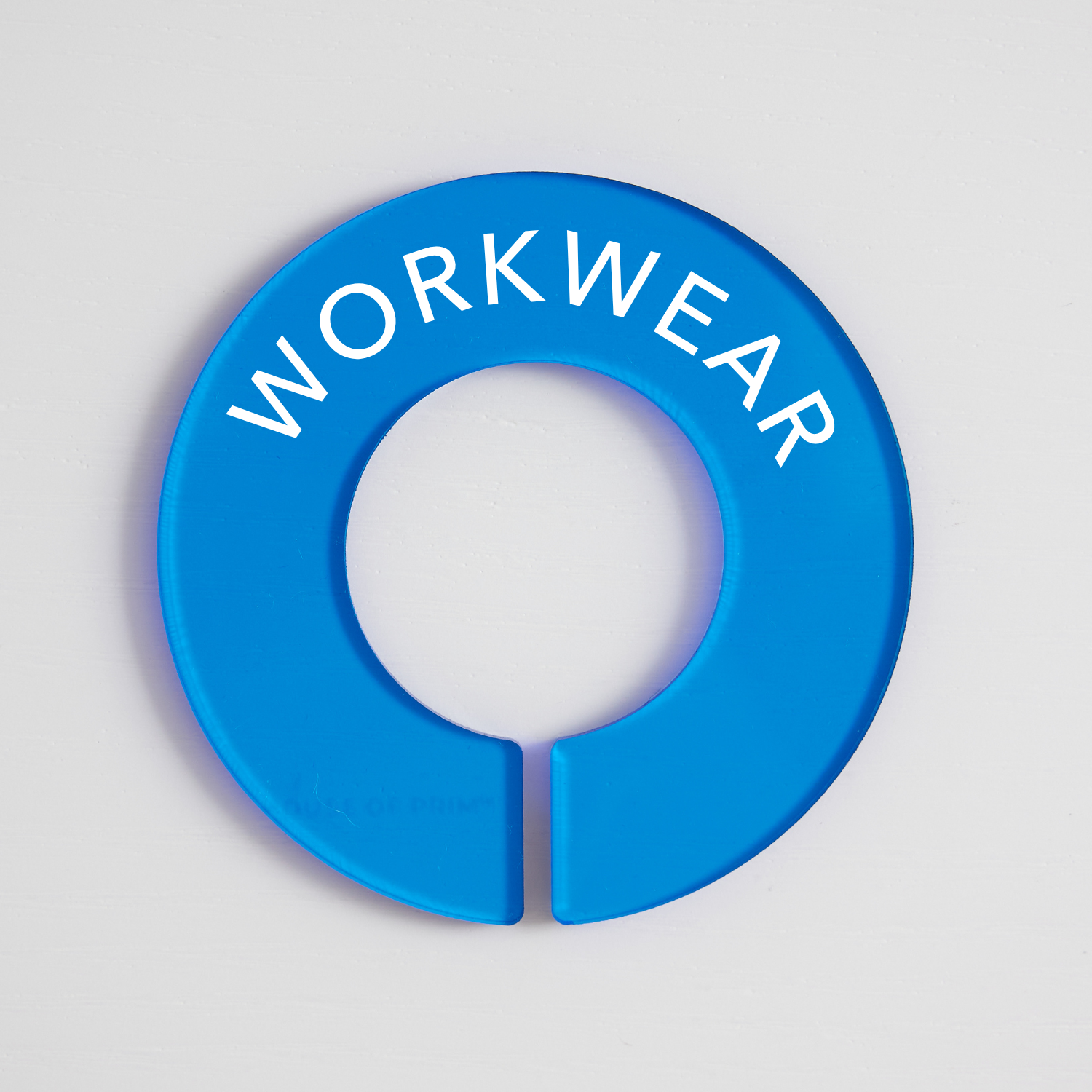 School & Workwear | Circular Divider + Label