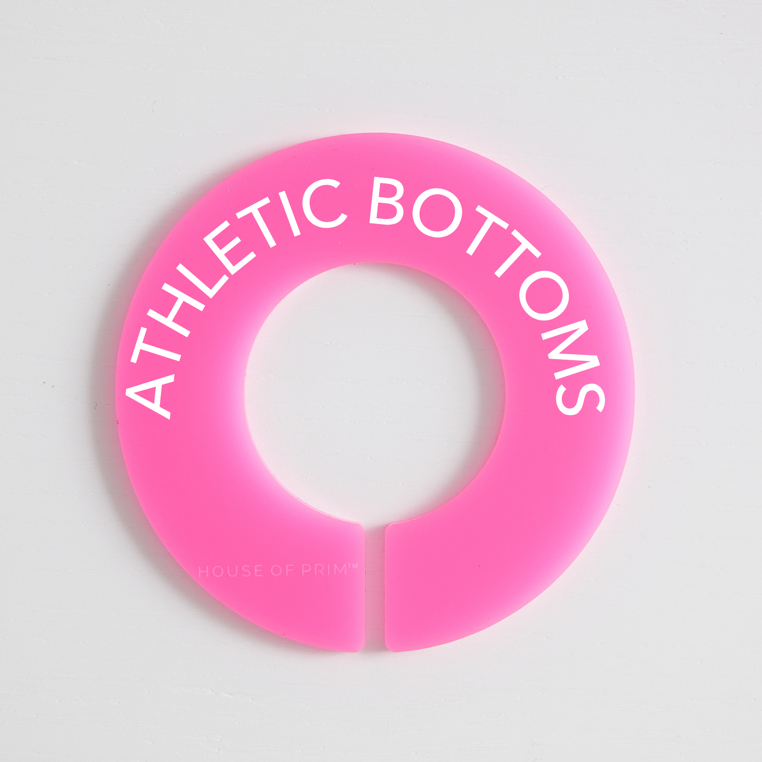 Lounge & Activewear | Circular Divider + Label