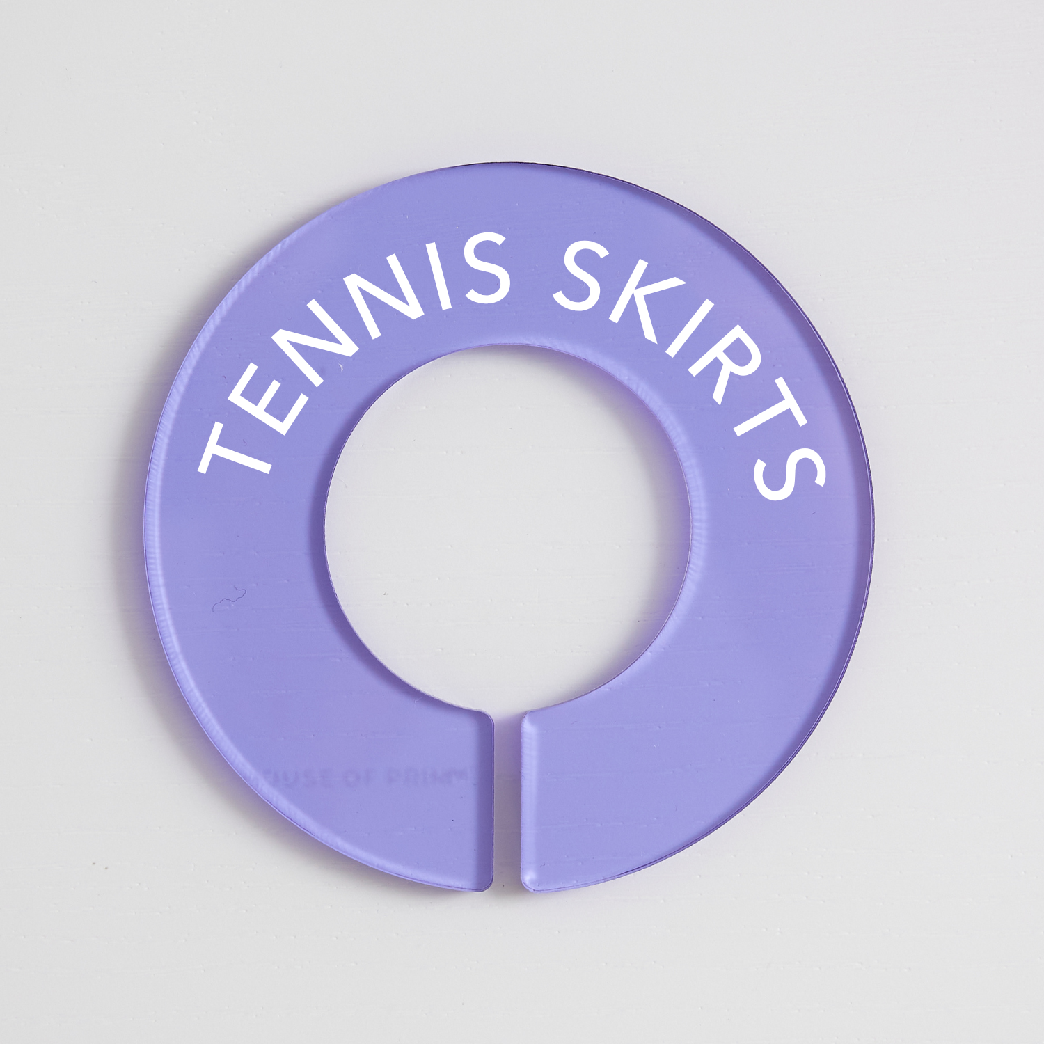 Tennis | Circular Divider + Label