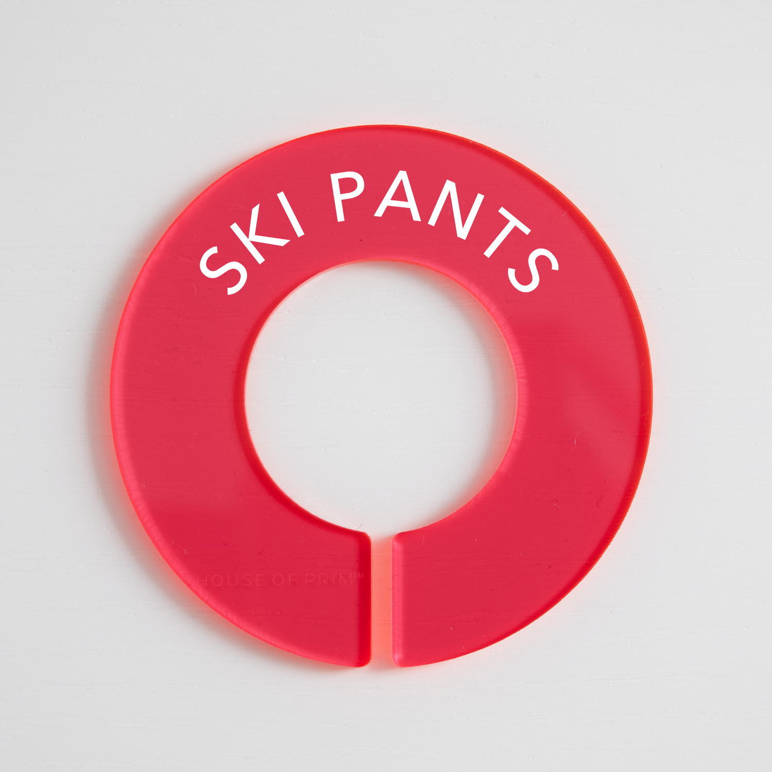 Winter & Ski | Circular Divider + Label