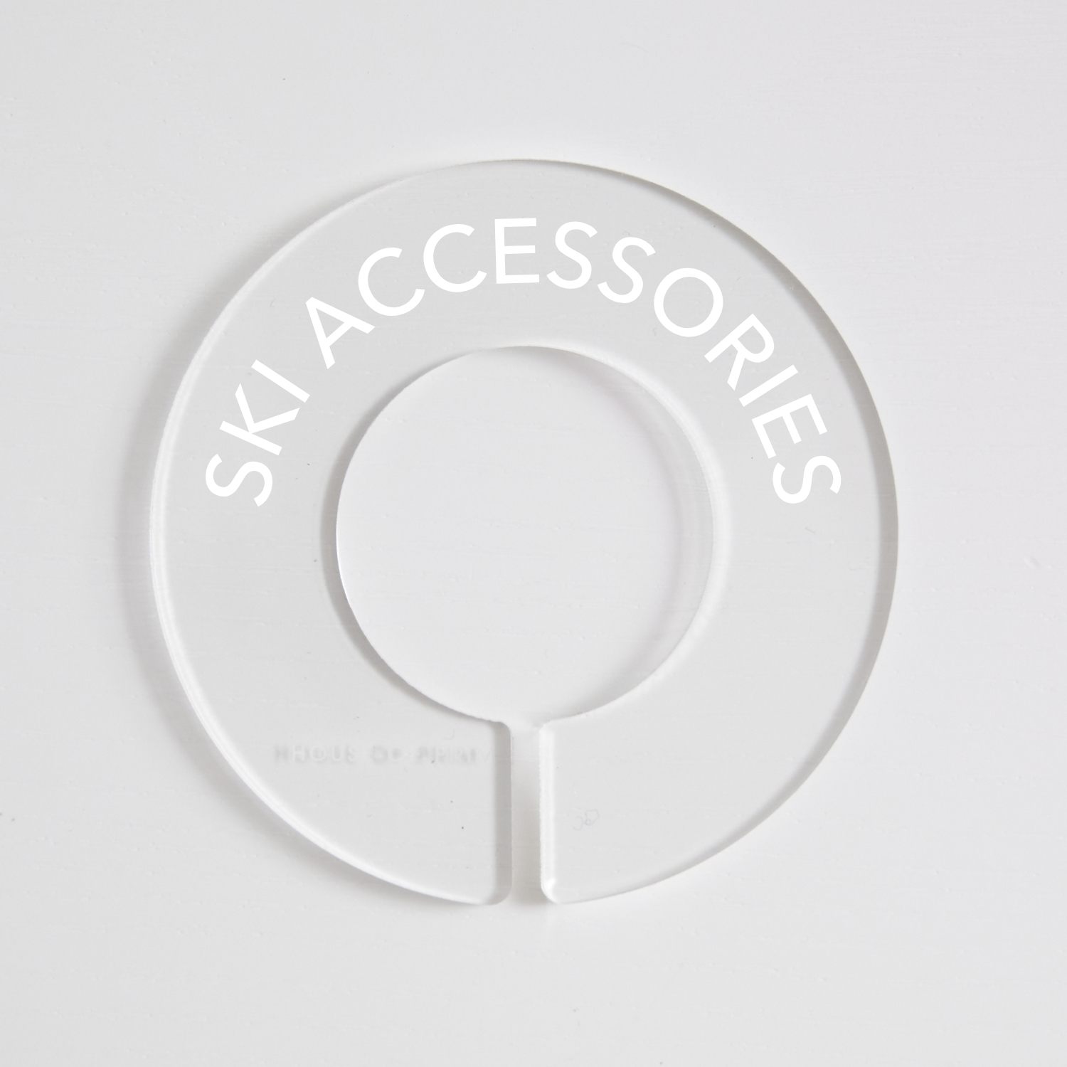 Winter & Ski | Circular Divider + Label