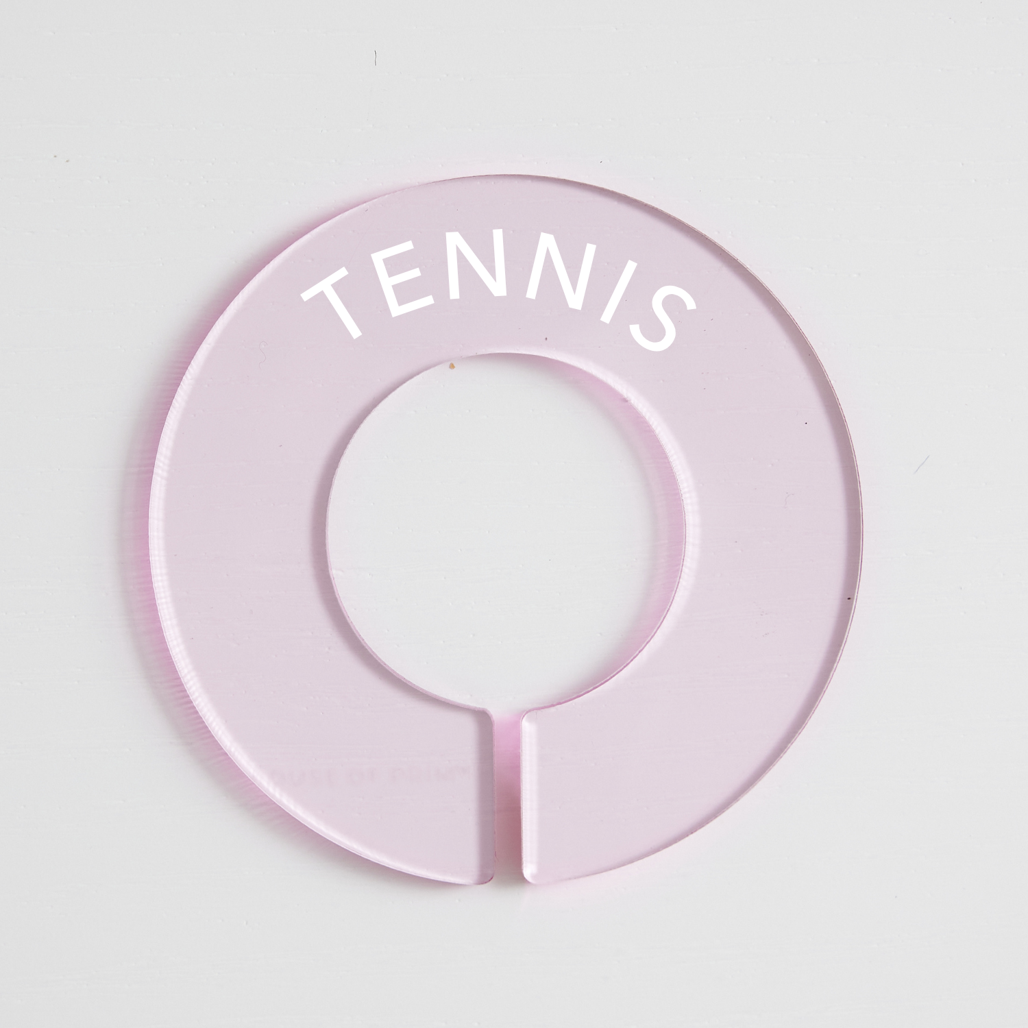 Tennis | Circular Divider + Label