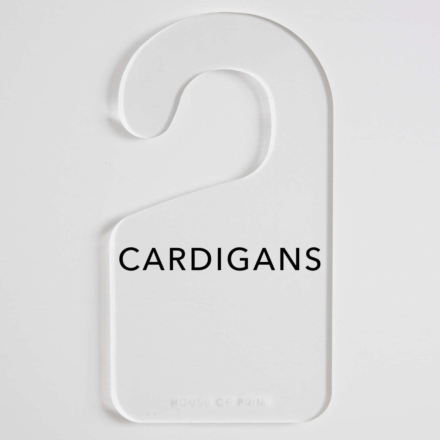 Sweaters | Hanging Divider + Label