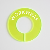 School & Workwear | Circular Divider + Label