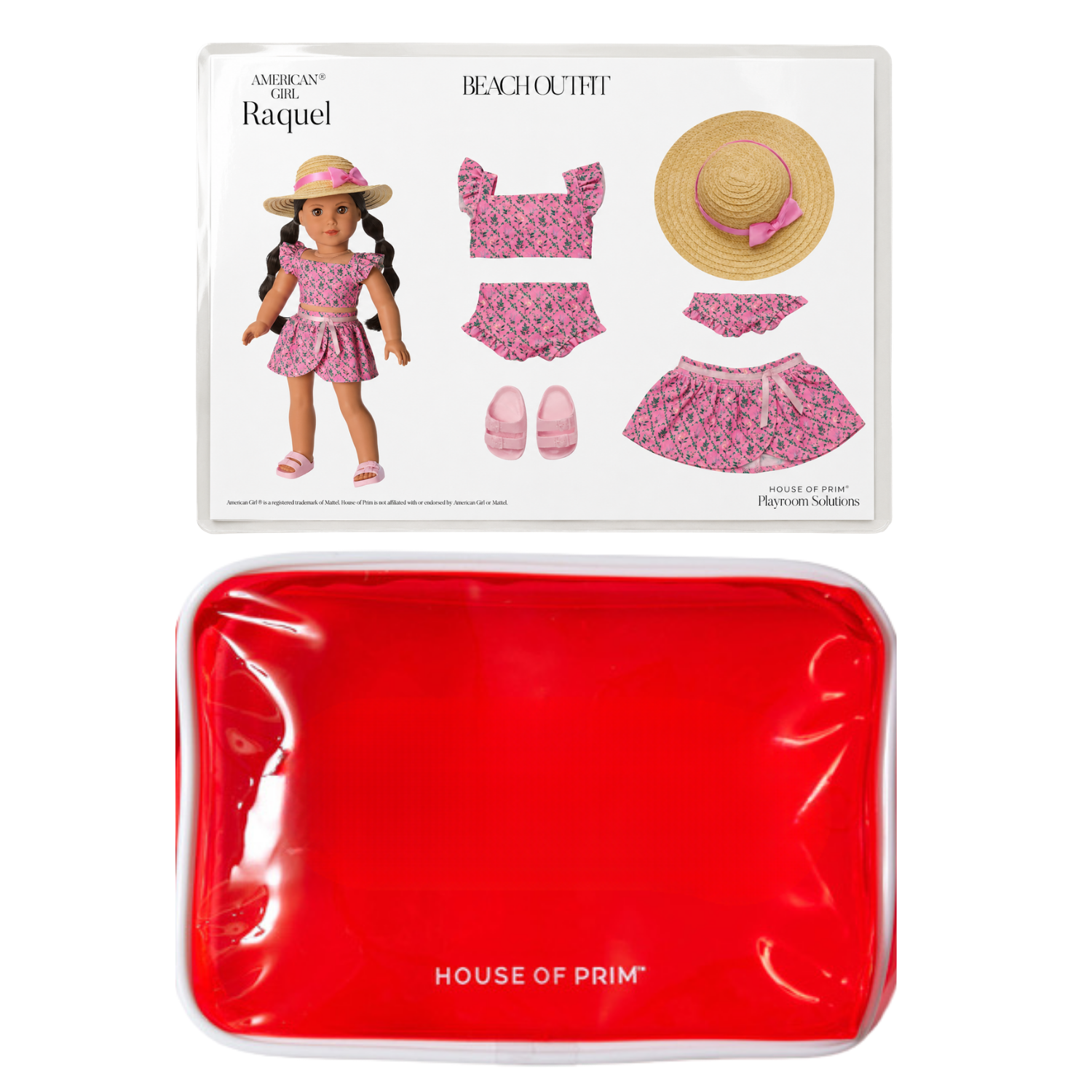 Raquel | American Girl Visual Guide + Pouches