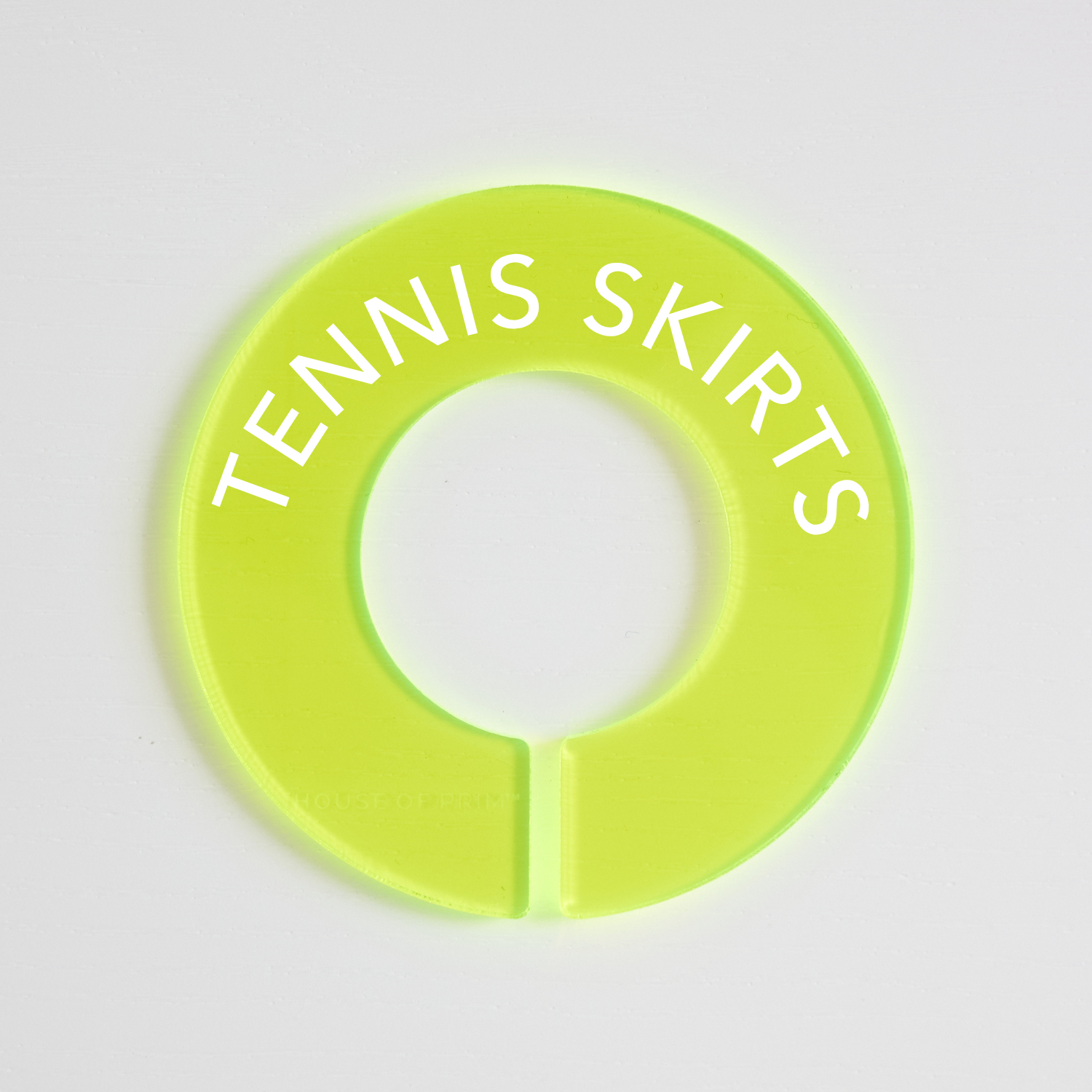 Tennis | Circular Divider + Label
