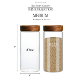 Glass Pantry Canisters | WIDE COLLECTION