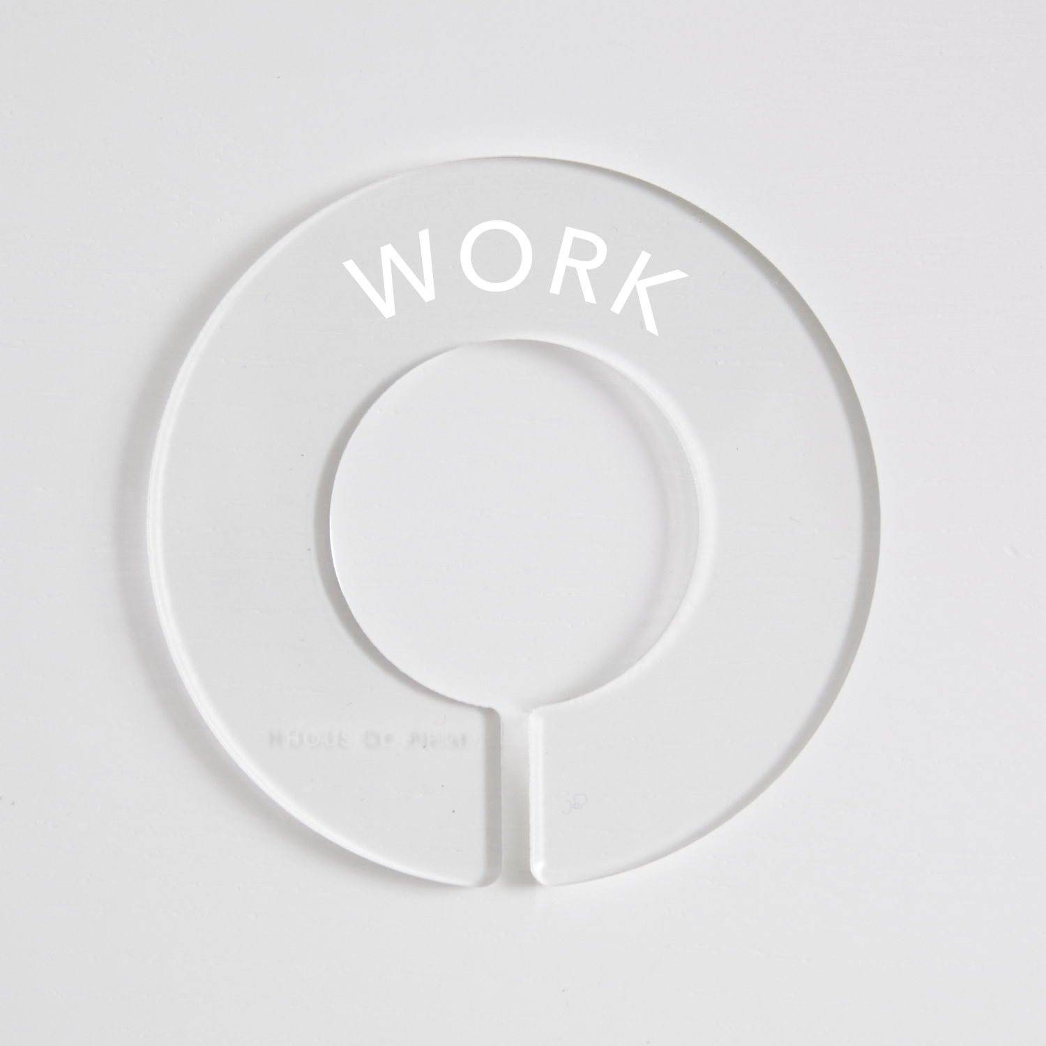 School & Workwear | Circular Divider + Label