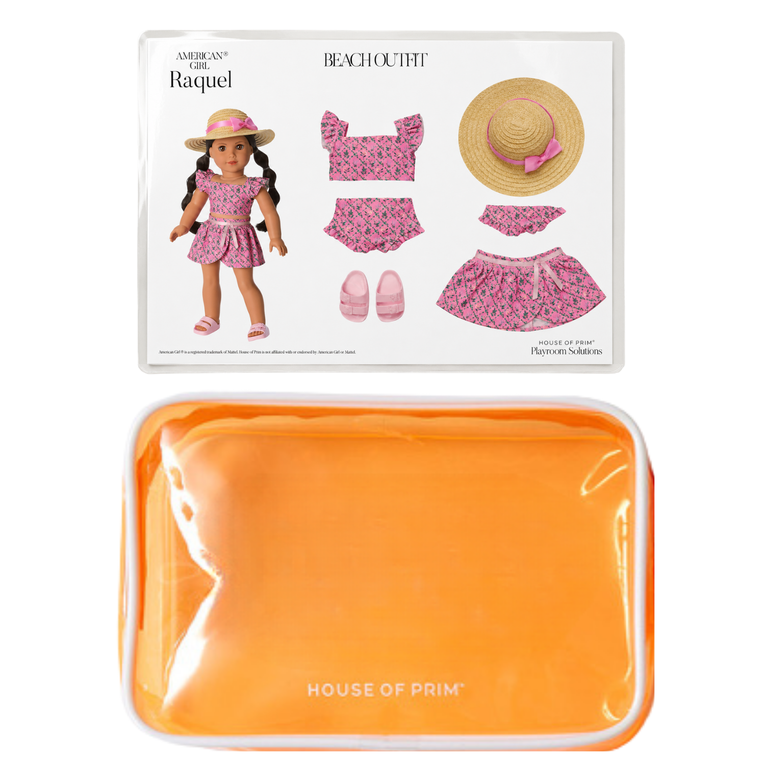 Raquel | American Girl Visual Guide + Pouches