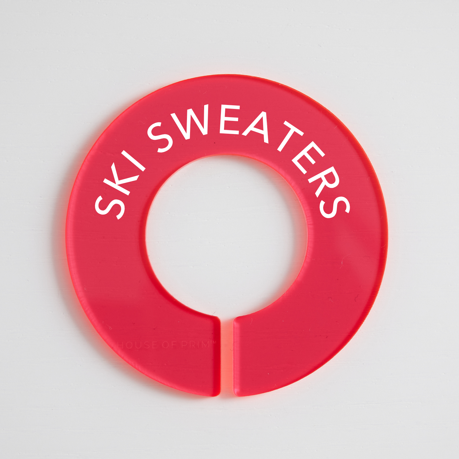 Winter & Ski | Circular Divider + Label
