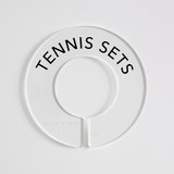 Tennis | Circular Divider + Label