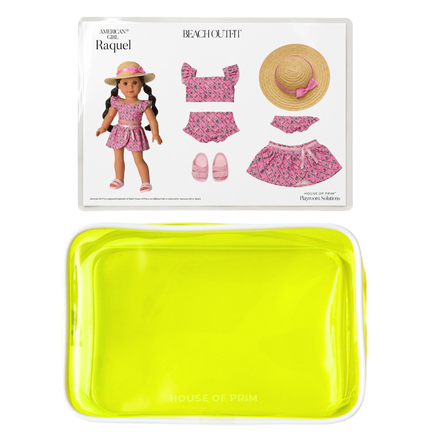 Raquel | American Girl Visual Guide + Pouches