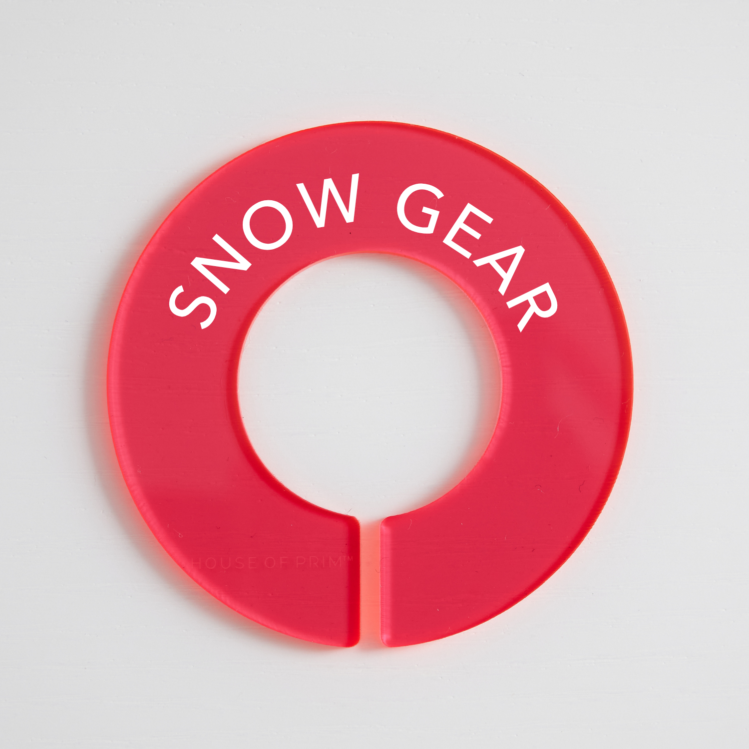 Winter & Ski | Circular Divider + Label