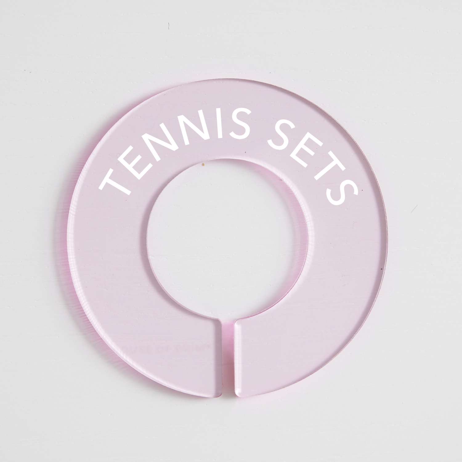 Tennis | Circular Divider + Label