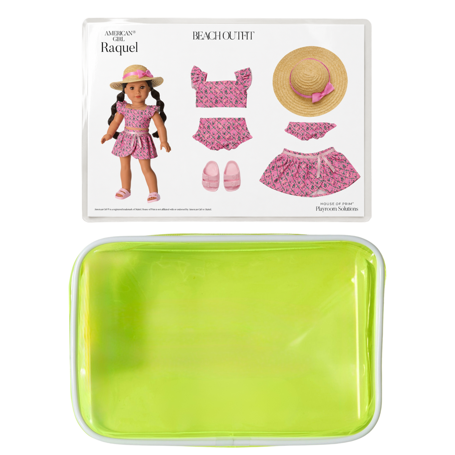 Raquel | American Girl Visual Guide + Pouches