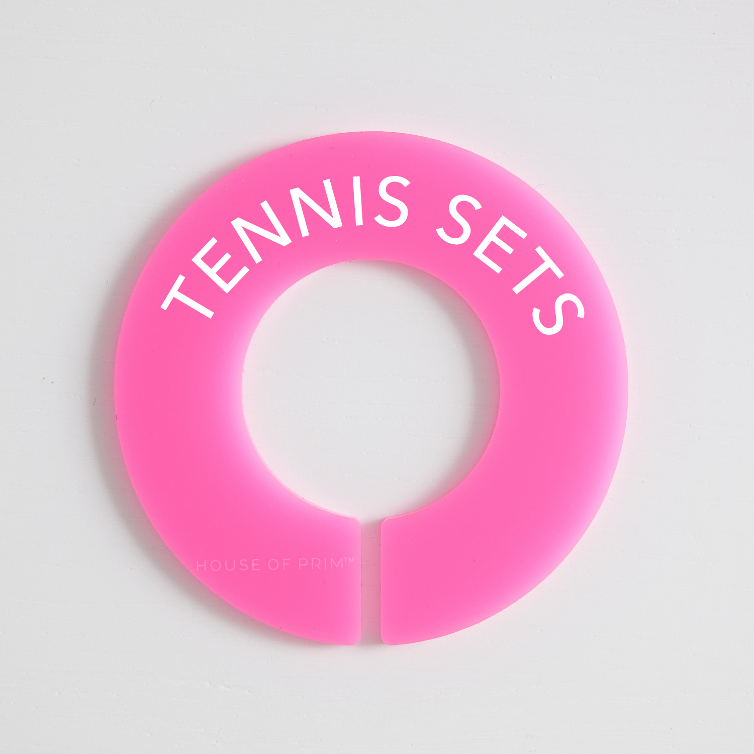 Tennis | Circular Divider + Label