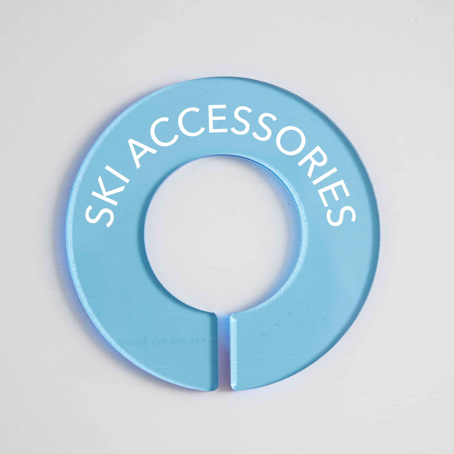 Winter & Ski | Circular Divider + Label