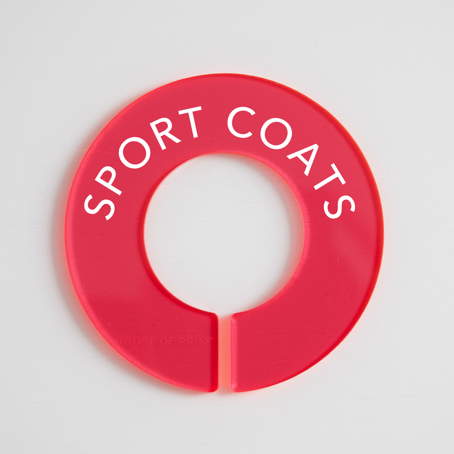 Outerwear | Circular Divider + Label