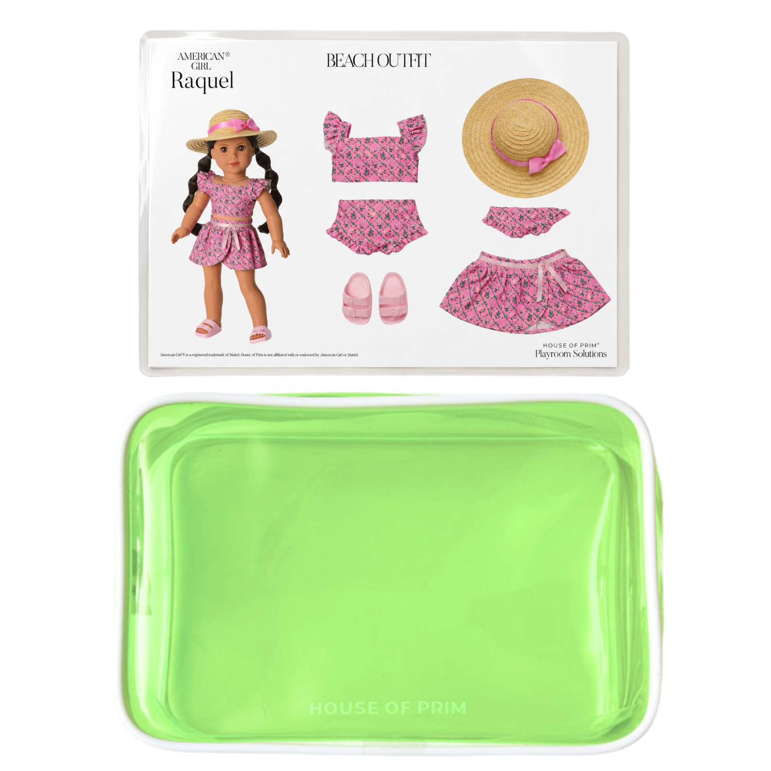 Raquel | American Girl Visual Guide + Pouches