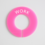 School & Workwear | Circular Divider + Label