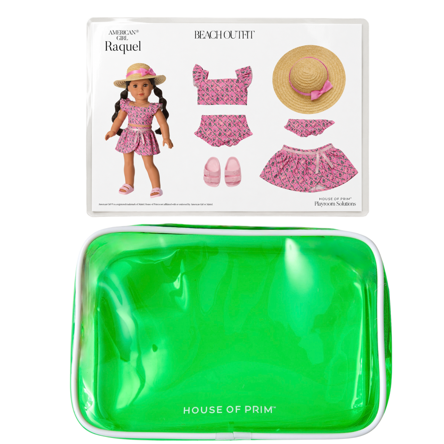 Raquel | American Girl Visual Guide + Pouches