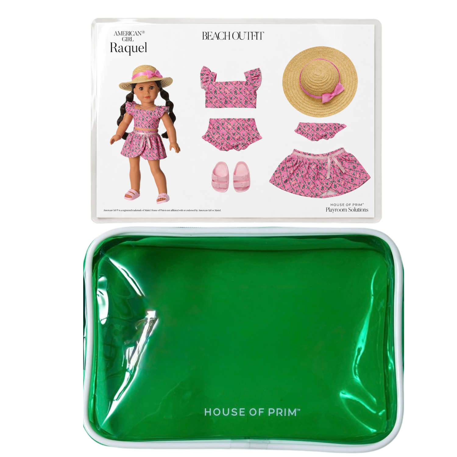 Raquel | American Girl Visual Guide + Pouches
