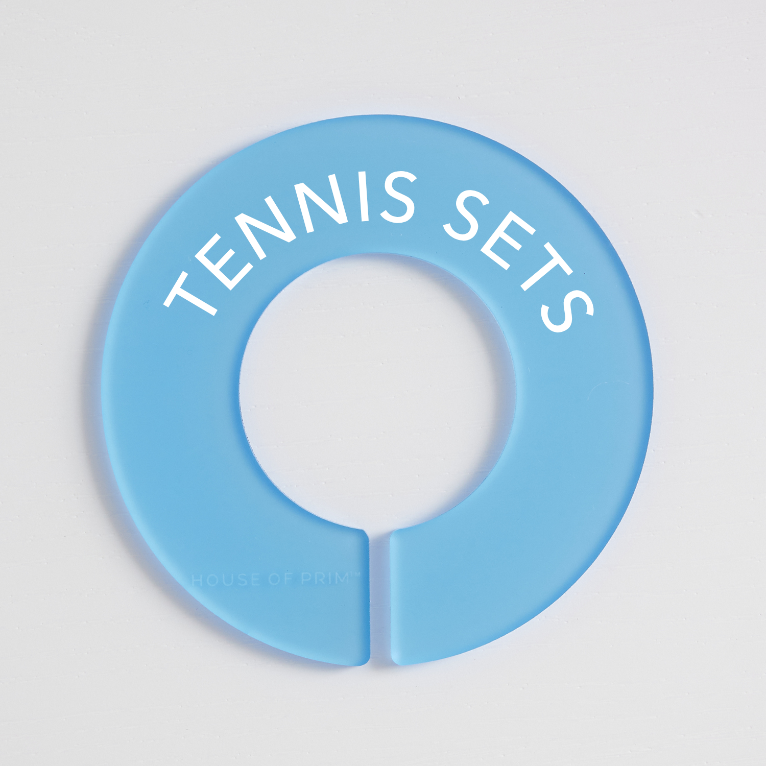 Tennis | Circular Divider + Label