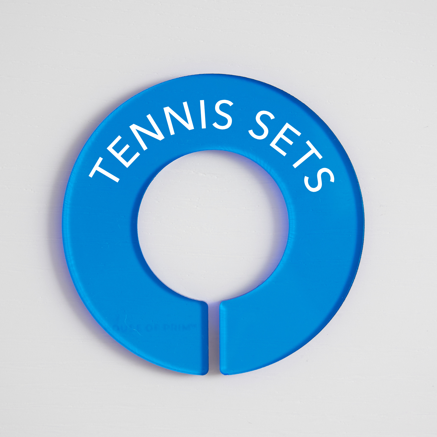 Tennis | Circular Divider + Label