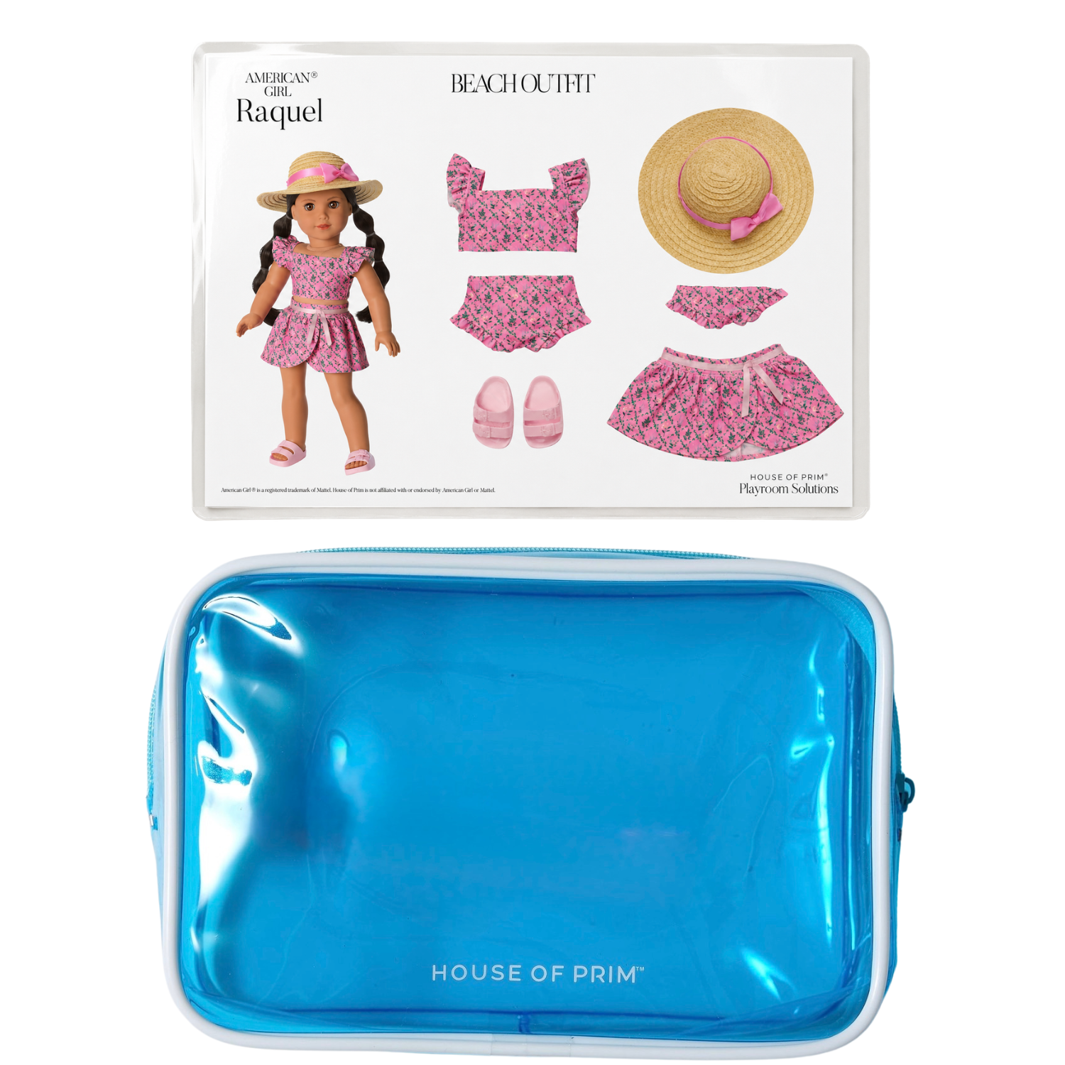 Raquel | American Girl Visual Guide + Pouches