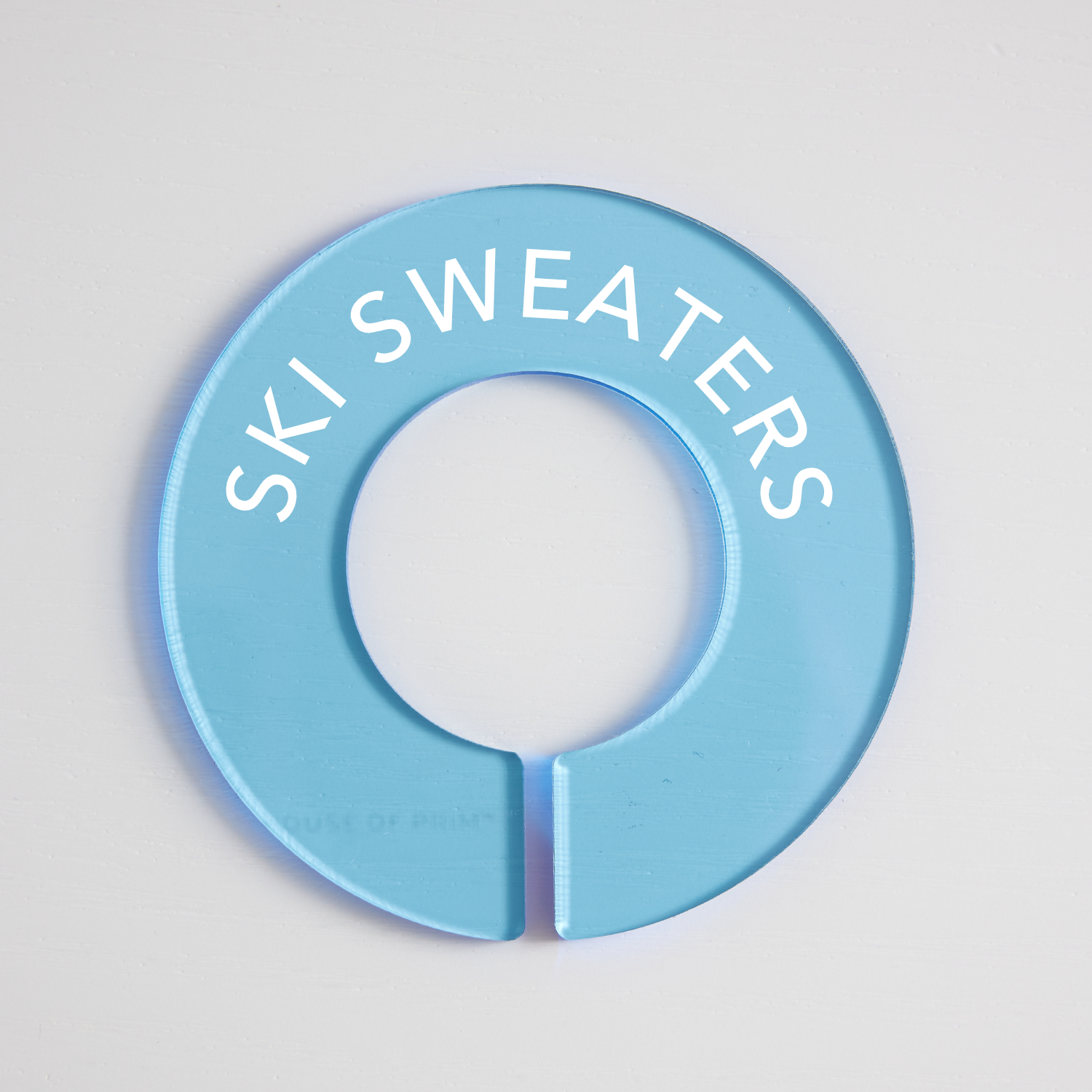 Winter & Ski | Circular Divider + Label