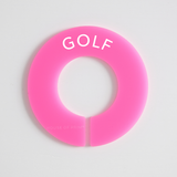 Golf | Circular Divider + Label