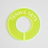 Tennis | Circular Divider + Label