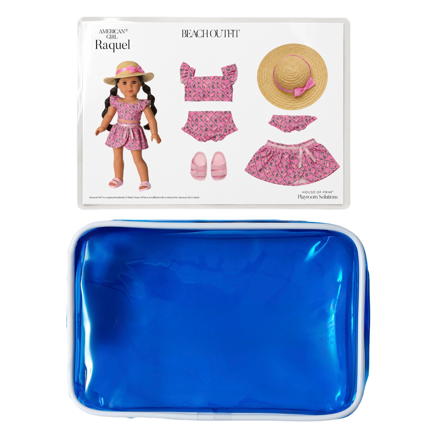 Raquel | American Girl Visual Guide + Pouches