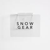 Winter & Ski | Bin Clips | CLOSET LABELS