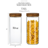 Glass Pantry Canisters | WIDE COLLECTION