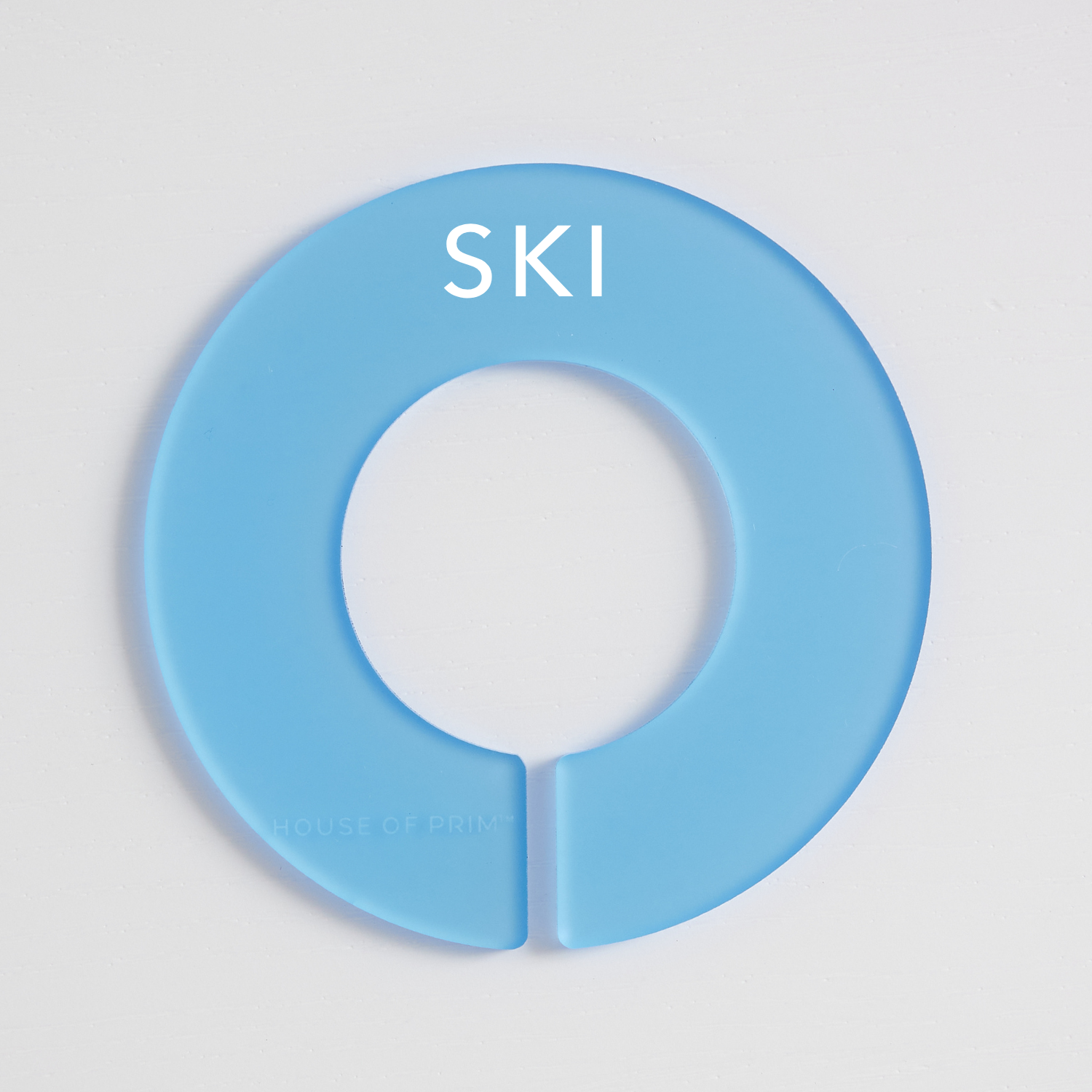 Winter & Ski | Circular Divider + Label