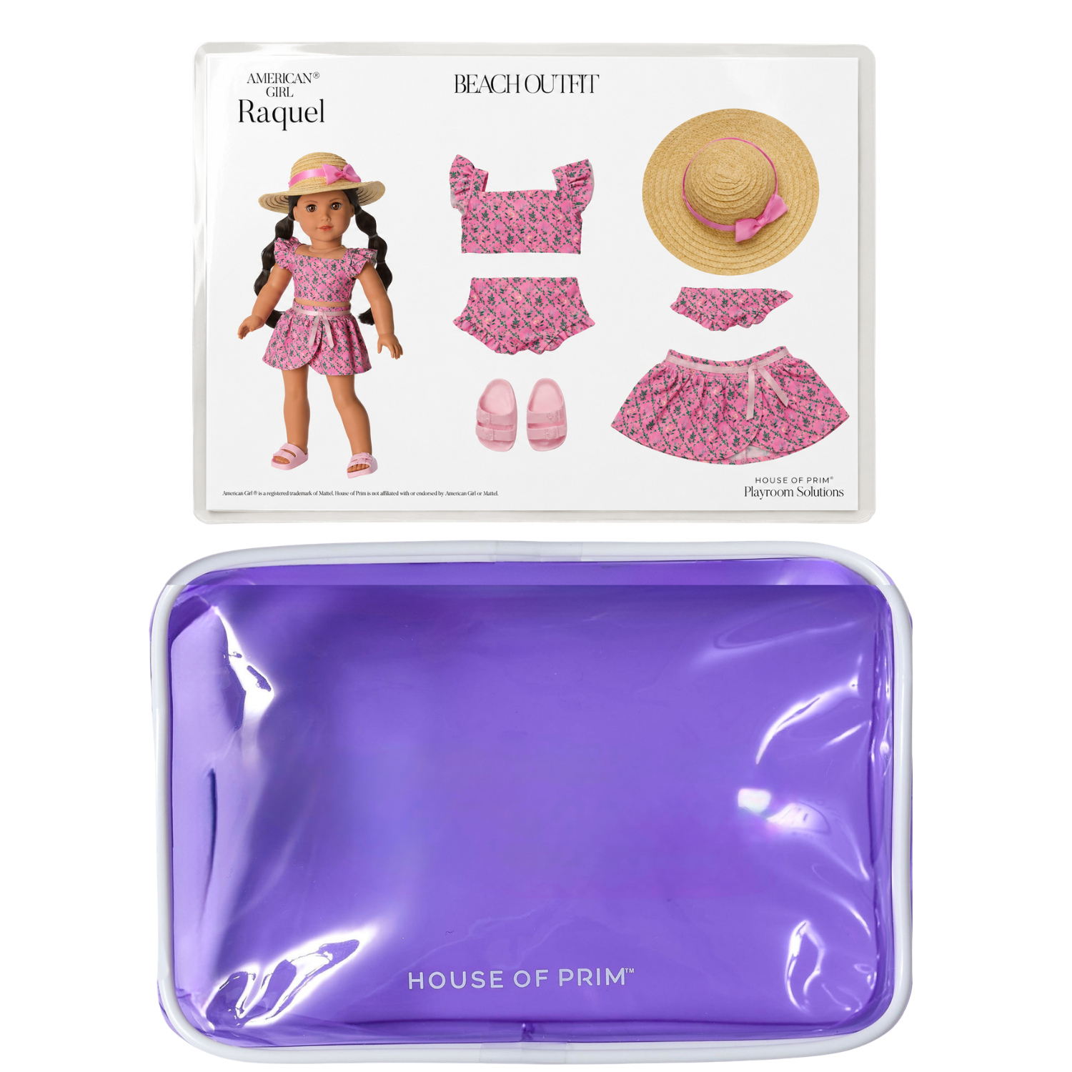 Raquel | American Girl Visual Guide + Pouches