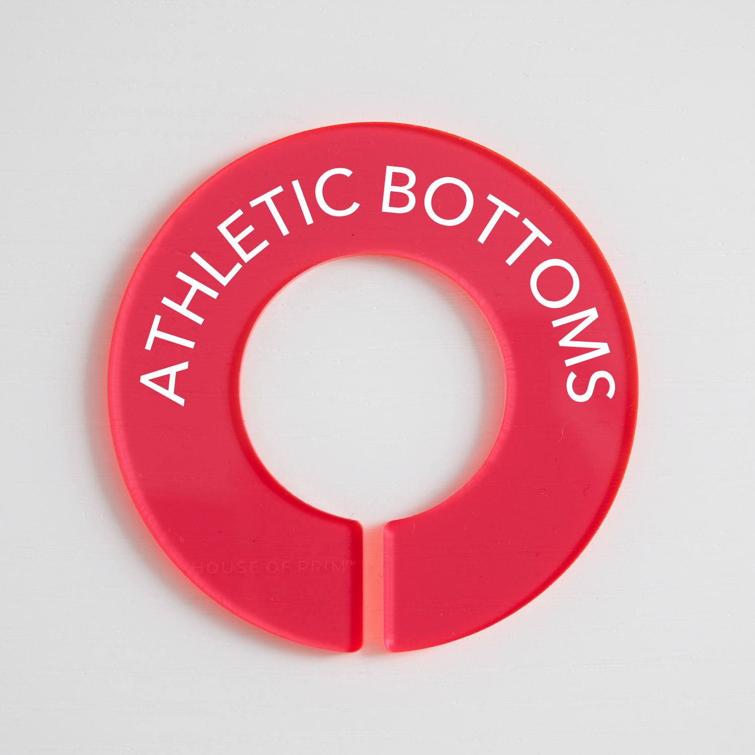 Lounge & Activewear | Circular Divider + Label