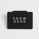 Winter & Ski | Bin Clips | CLOSET LABELS