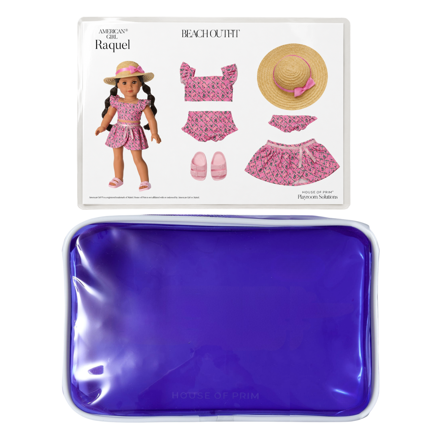 Raquel | American Girl Visual Guide + Pouches