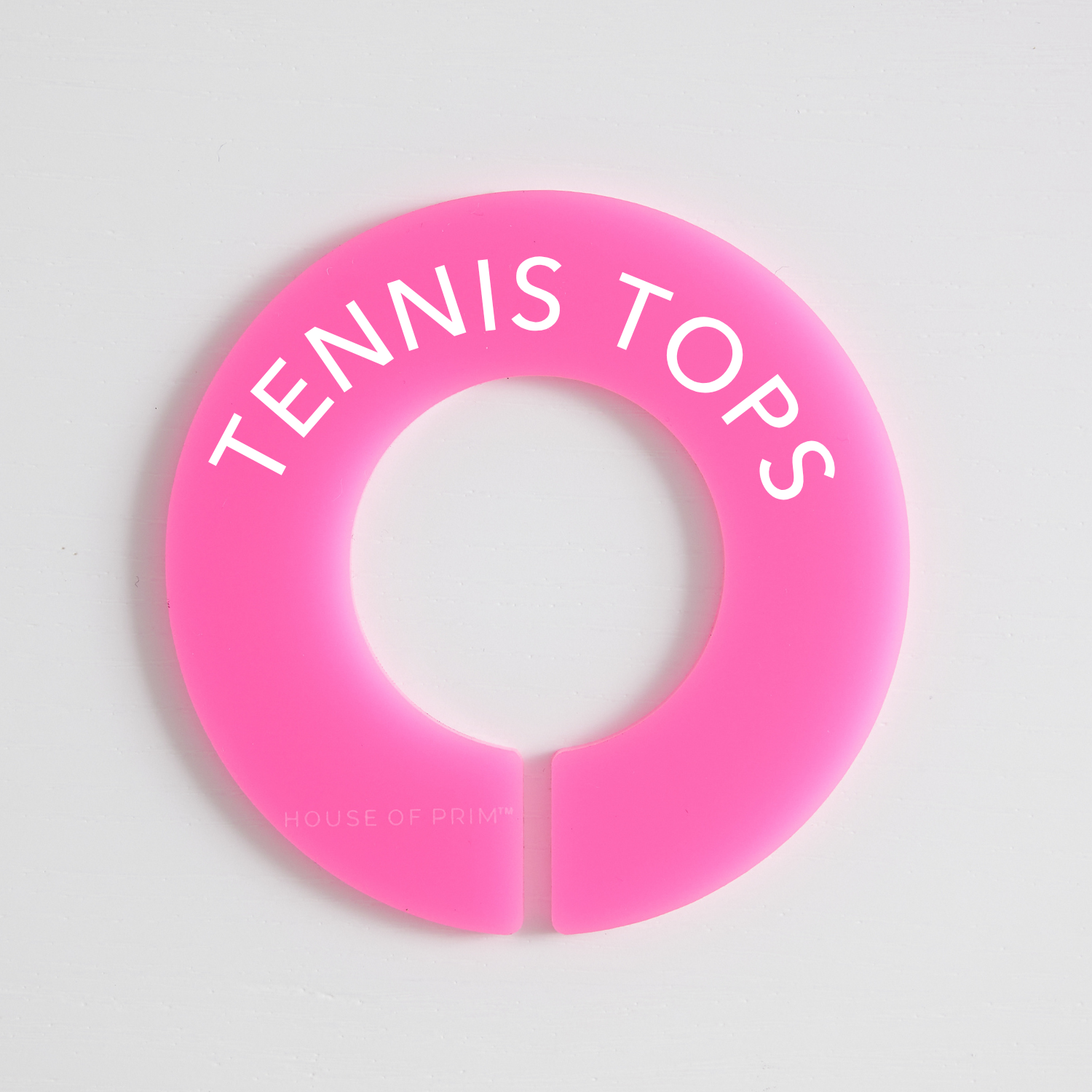 Tennis | Circular Divider + Label