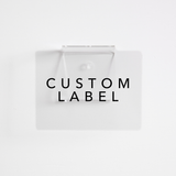 Create Your Own Custom Label + Bin Clip