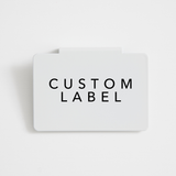 Create Your Own Custom Label + Bin Clip