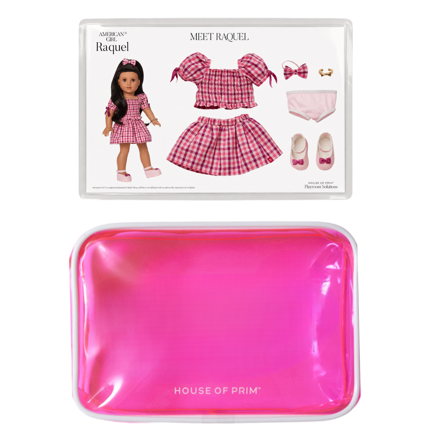 Raquel | American Girl Visual Guide + Pouches